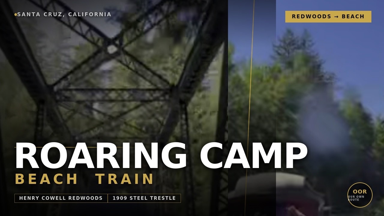Henry Cowell Redwoods State Park Historic Train